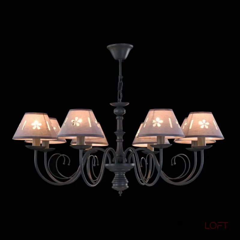 Подвесная люстра Freya Emily FR2537PL-08GR от ImperiumLoft Подвесная люстра Freya Emily FR2537PL-08GR от ImperiumLoft