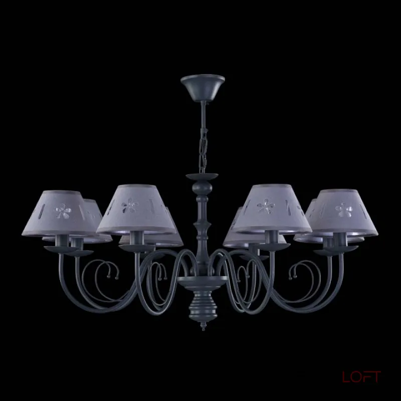 Подвесная люстра Freya Emily FR2537PL-08GR от ImperiumLoft Подвесная люстра Freya Emily FR2537PL-08GR от ImperiumLoft