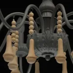 Подвесная люстра MW-Light Карбон 697010508 от ImperiumLoft