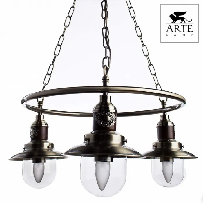 Подвесная люстра Arte Lamp Sailor A4524LM-3AB от ImperiumLoft