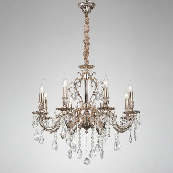 Подвесная люстра Lucia Tucci Barletta BARLETTA 1730.8 coffe gold от ImperiumLoft