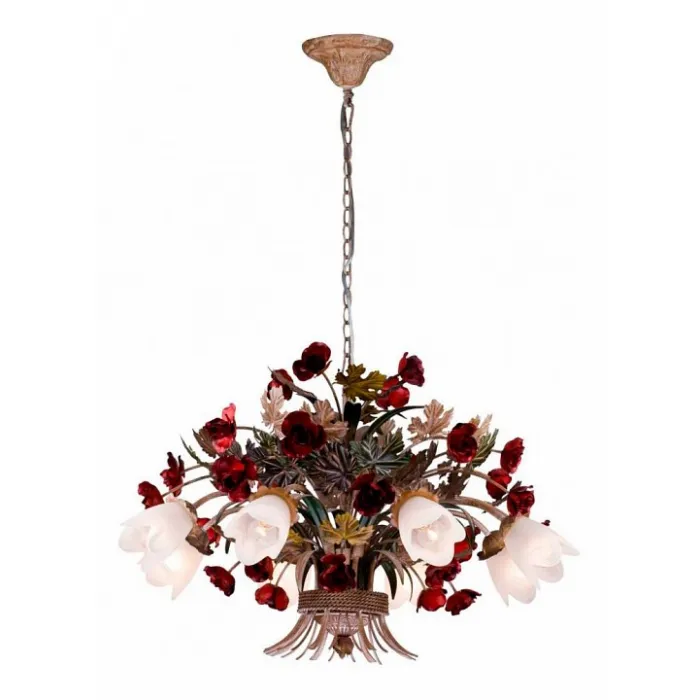 Подвесная люстра Lucia Tucci Fiori di rose Fiori di rose 1760.8 от ImperiumLoft