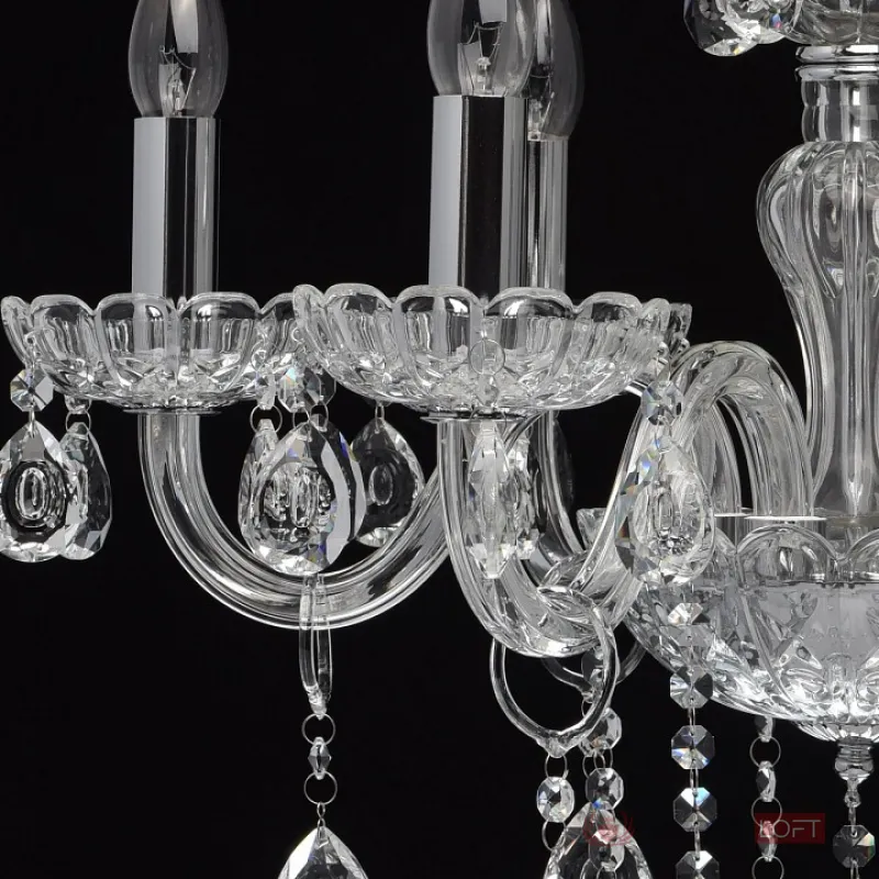 Подвесная люстра MW-Light Каролина 10 367014106 от ImperiumLoft