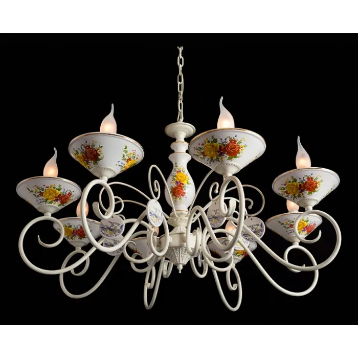 Подвесная люстра Arte Lamp Fiorato A2061LM-8WG от ImperiumLoft