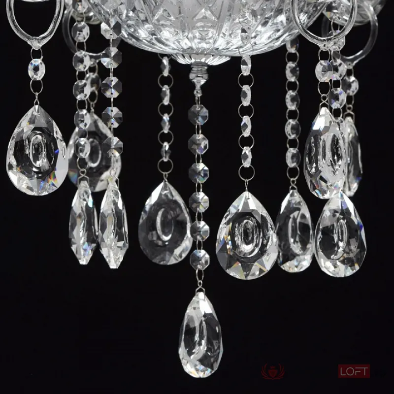 Подвесная люстра MW-Light Каролина 10 367014106 от ImperiumLoft
