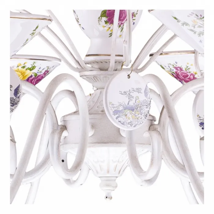 Подвесная люстра Arte Lamp Fiorato A2061LM-8WG от ImperiumLoft