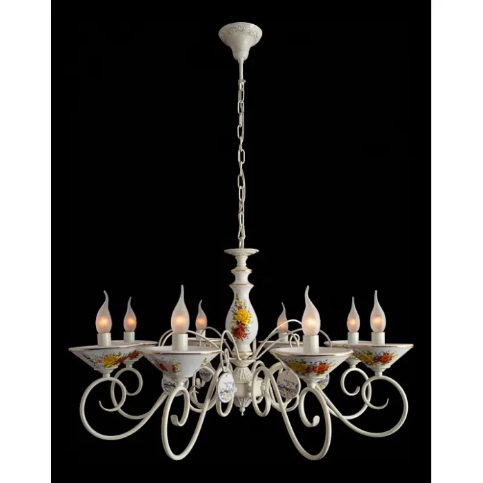 Подвесная люстра Arte Lamp Fiorato A2061LM-8WG от ImperiumLoft
