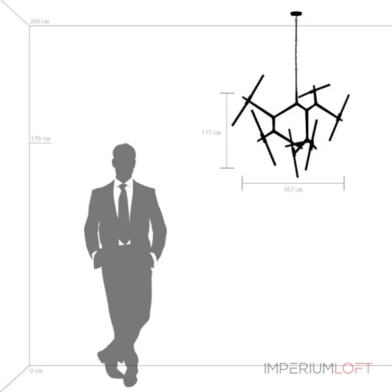 Подвесной светильник Lightstar Struttura 742147 Подвесной светильник Lightstar Struttura 742147