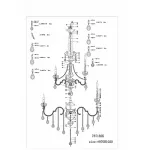 Подвесная люстра Osgona Montare 787182 от ImperiumLoft
