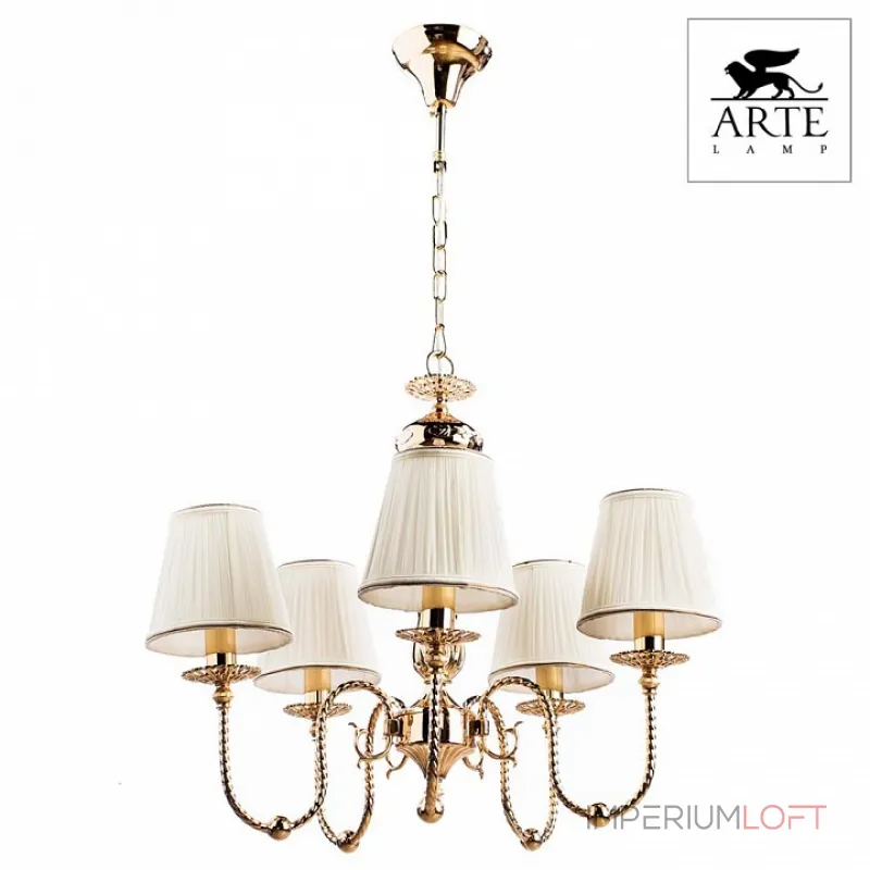 Подвесная люстра Arte Lamp Orafo A2044LM-5GO