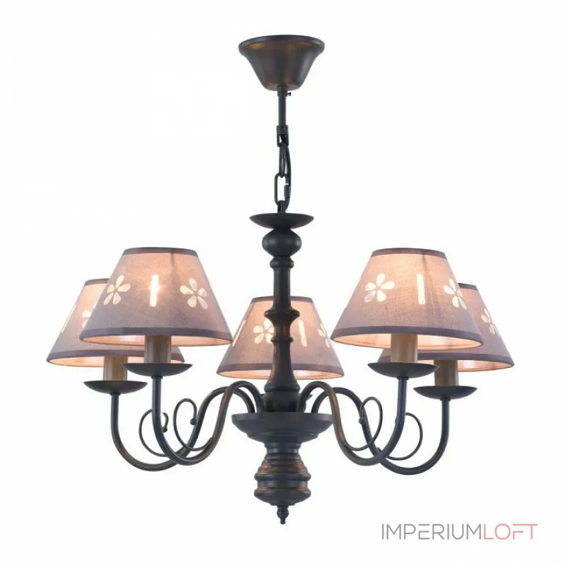 Подвесная люстра Freya Emily FR2537PL-05GR от ImperiumLoft Подвесная люстра Freya Emily FR2537PL-05GR от ImperiumLoft