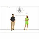 Подвесная люстра MW-Light Свеча 683011306 от ImperiumLoft