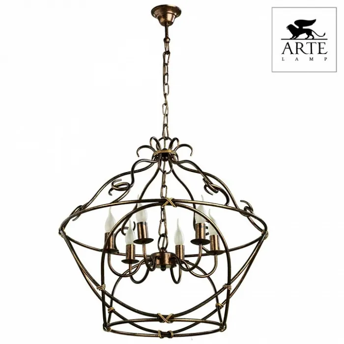 Подвесная люстра Arte Lamp Bellator A8960SP-6GA от ImperiumLoft