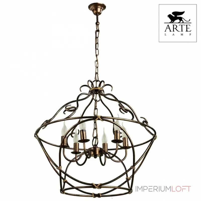 Подвесная люстра Arte Lamp Bellator A8960SP-6GA