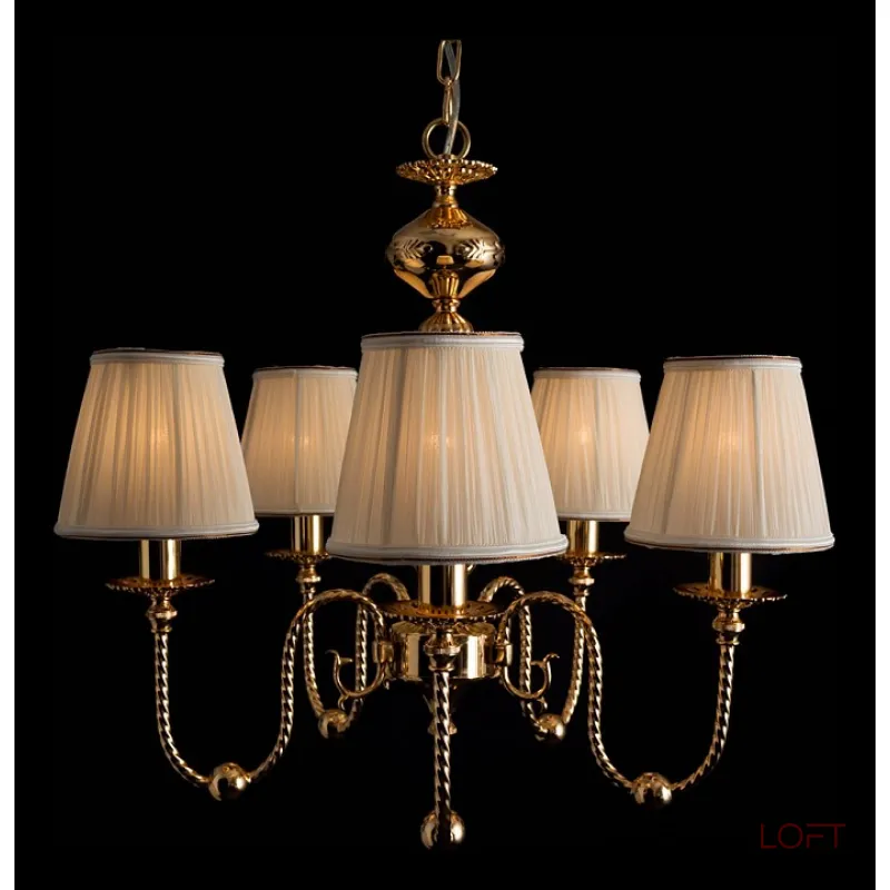 Подвесная люстра Arte Lamp Orafo A2044LM-5GO