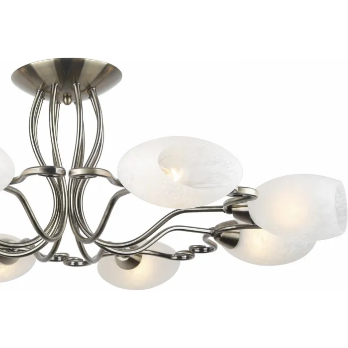 Люстра на штанге Arte Lamp Zetta A6200PL-8AB от ImperiumLoft