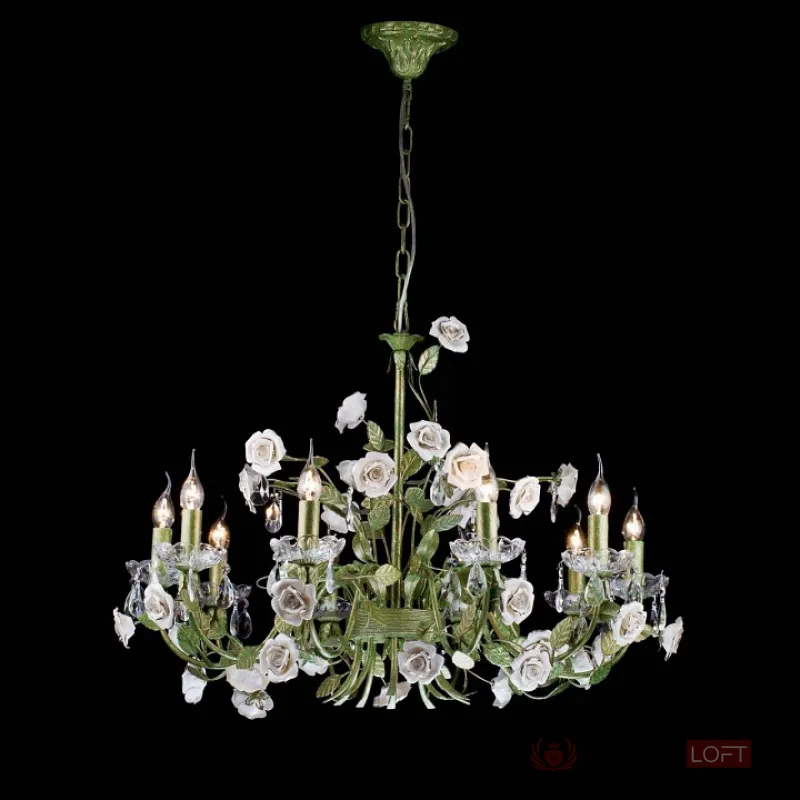 Подвесная люстра Lucia Tucci Fiori di rose Fiori di rose 1770.10 от ImperiumLoft