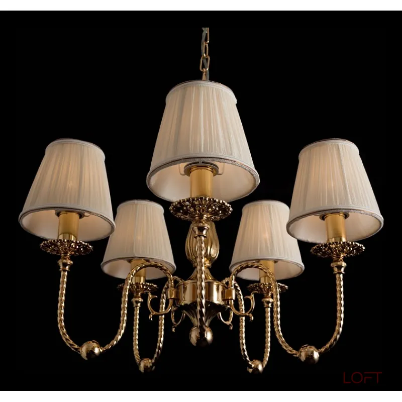 Подвесная люстра Arte Lamp Orafo A2044LM-5GO