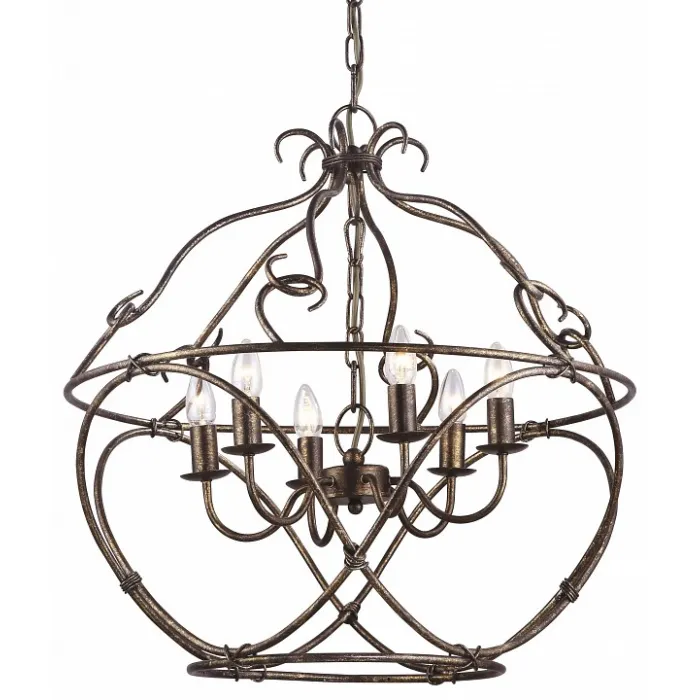 Подвесная люстра Arte Lamp Bellator A8960SP-6GA от ImperiumLoft