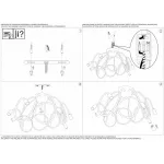 Потолочная люстра Ideal Lux Multiflex MULTIFLEX PL8 COLOR