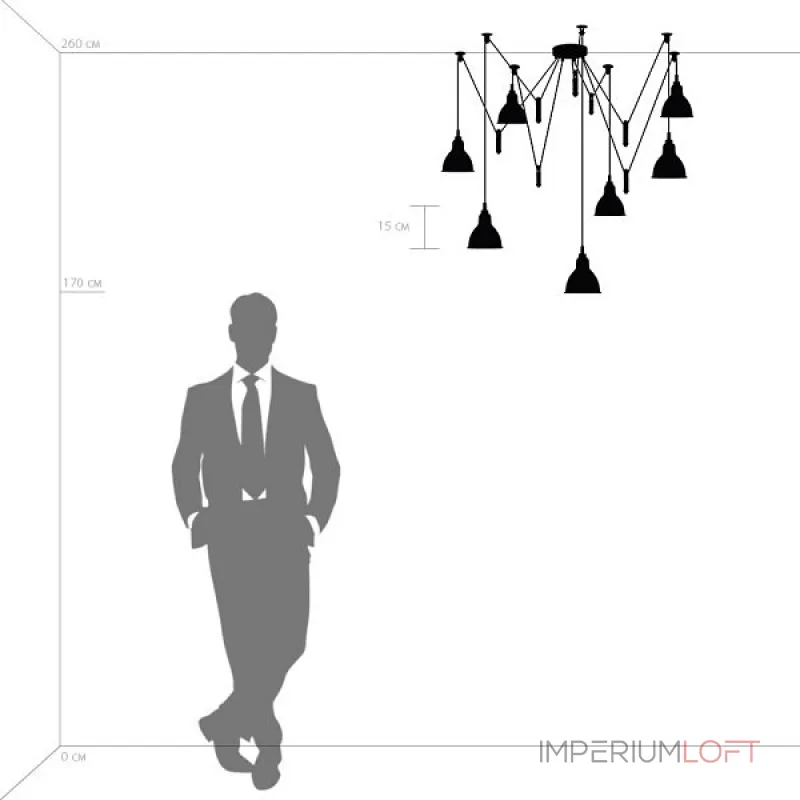 Подвесной светильник Lightstar Acrobata 761074 Подвесной светильник Lightstar Acrobata 761074