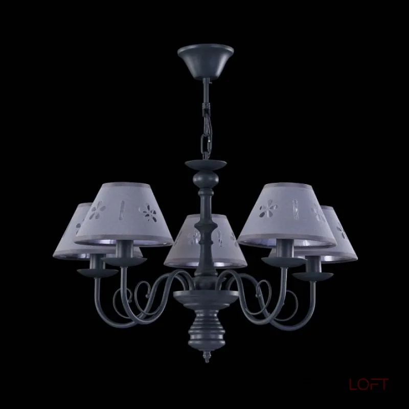 Подвесная люстра Freya Emily FR2537PL-05GR от ImperiumLoft Подвесная люстра Freya Emily FR2537PL-05GR от ImperiumLoft