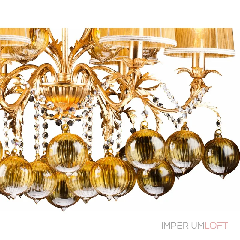 Подвесная люстра Arte Lamp Monarch A1199LM-6GO Подвесная люстра Arte Lamp Monarch A1199LM-6GO