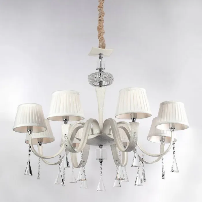 Подвесная люстра Lucia Tucci Pelle Pelle Bianca 119.8 от ImperiumLoft