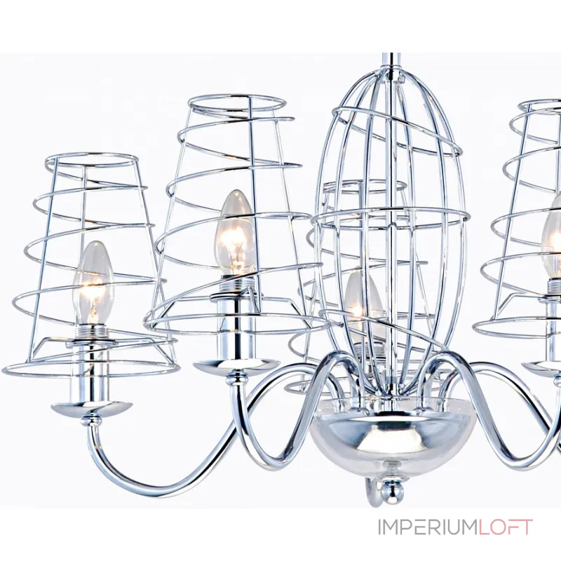 Подвесная люстра Arte Lamp Cage A4320LM-5CC