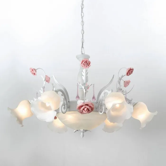 Подвесная люстра Lucia Tucci Fiori di rose Fiori di rose 105.6.2 от ImperiumLoft