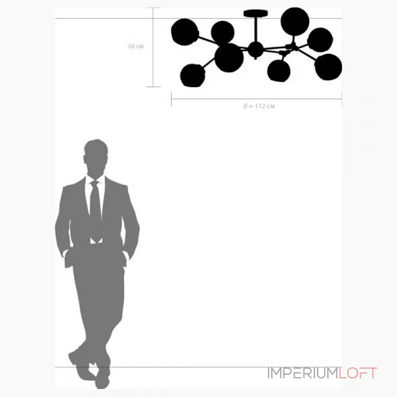 Потолочная люстра Lightstar Beta 785086 Потолочная люстра Lightstar Beta 785086