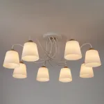 Потолочная люстра Eurosvet 70062 70062/8 белый от ImperiumLoft