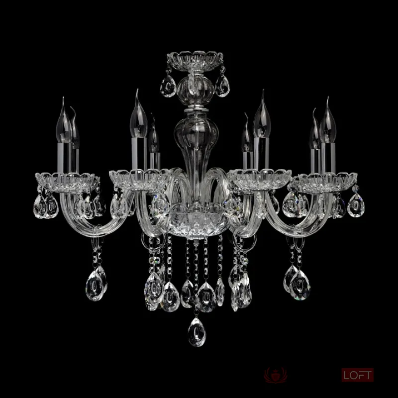 Подвесная люстра MW-Light Каролина 10 367014308 от ImperiumLoft