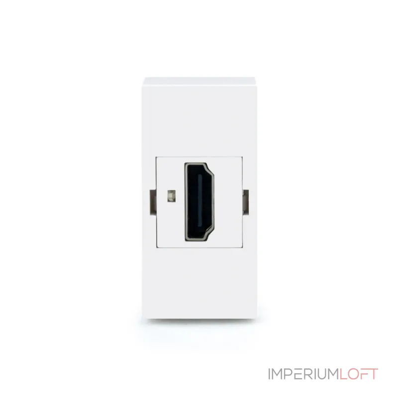 Розетка HDMI белая от ImperiumLoft Розетка HDMI белая от ImperiumLoft