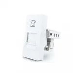 Розетка телефонная RJ-11 белая от ImperiumLoft