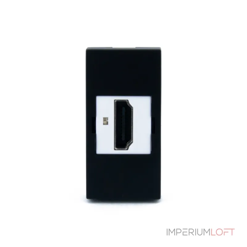 Розетка HDMI черная от ImperiumLoft