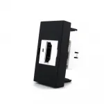 Розетка HDMI черная от ImperiumLoft
