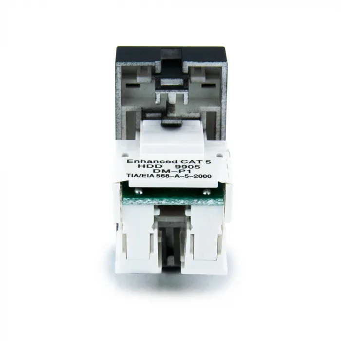 Розетка сетевая RJ-45 черная от ImperiumLoft
