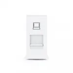 Розетка сетевая RJ-45 белая от ImperiumLoft