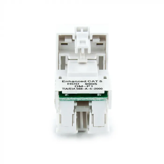 Розетка сетевая RJ-45 белая от ImperiumLoft