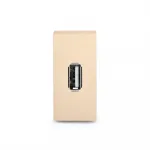 Золотая розетка USB 5В 2.1А от ImperiumLoft