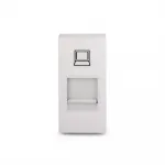 Розетка сетевая RJ-45 серебряная от ImperiumLoft