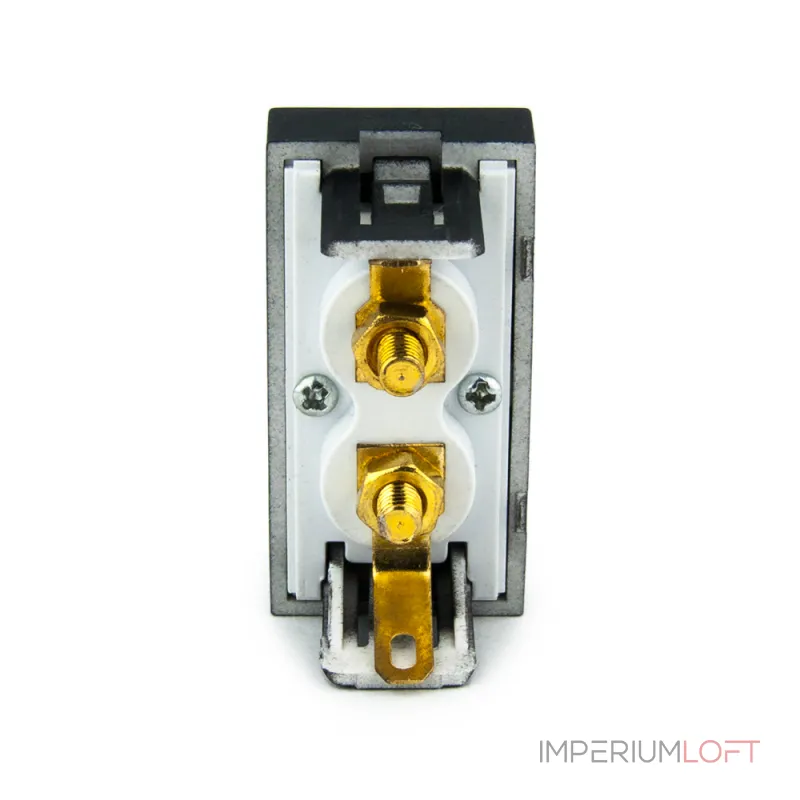 Аудио розетка Banana черная от ImperiumLoft