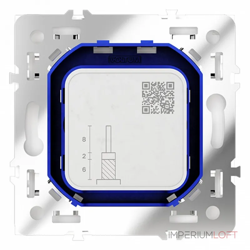 ТВ-розетка и SAT-розетка оконечная без рамки Voltum S70 VLS060403 от ImperiumLoft