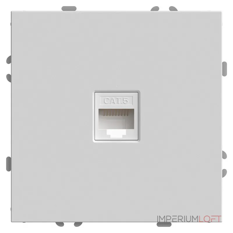 Розетка Ethernet RJ-45 без рамки Stekker RST00-5117-01 49873 Розетка Ethernet RJ-45 без рамки Stekker RST00-5117-01 49873
