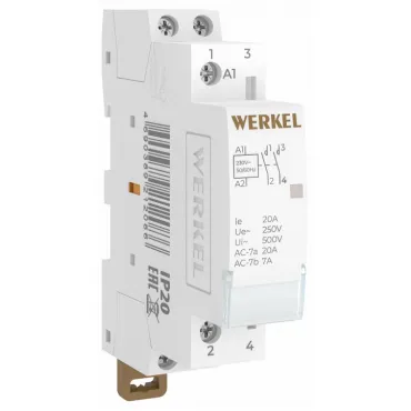 Контактор одномодульный Werkel W941M20O