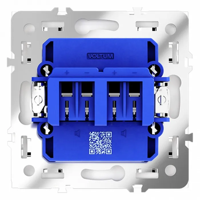 Розетка акустическая без рамки Voltum S70 VLS060302 от ImperiumLoft