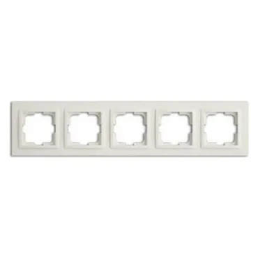 Рамка на 5 постов Mono Electric Despina 102-010000-164