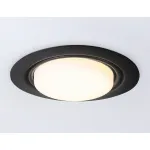 Светильник встраиваемый G10123 BK черный GX53 max 12W D120*48 от NovaLamp