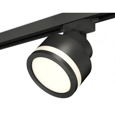 Комплект трекового светильника с акрилом XT8102022 SBK/FR черный песок/белый матовый GX53 (A2526, A2106, C8102, N8415)